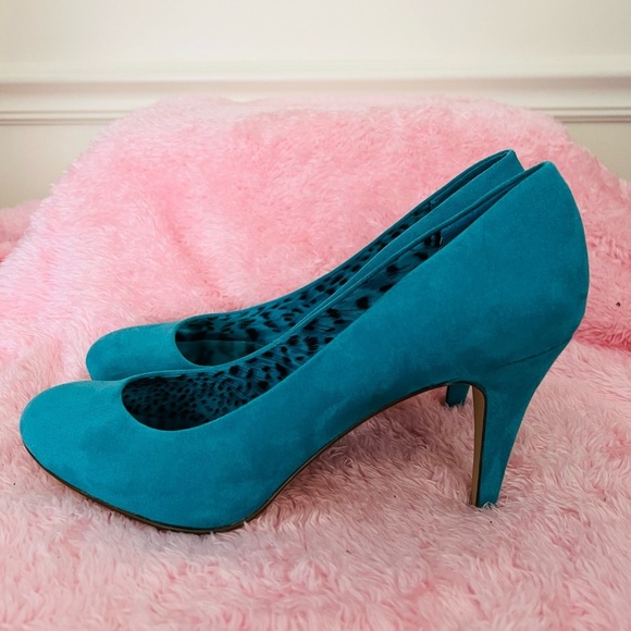 Style & Co by Macys Elegant Turquoise Women's Pumps - Picture 4 of 10